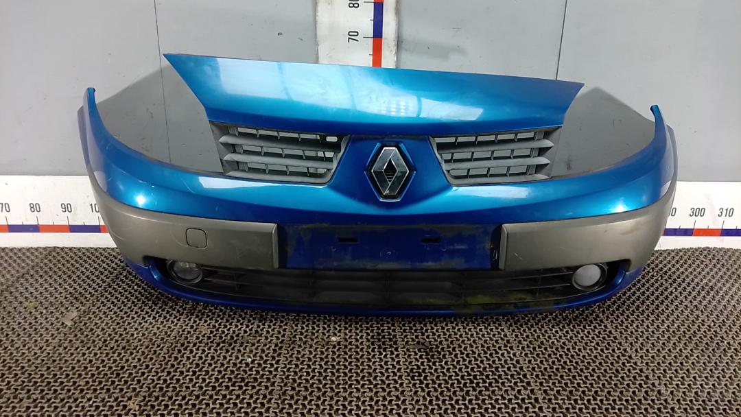 бампер передний Renault Scenic 2 поколение 2005, 1.4 л., бензин, МКПП, минивэн - фото №1