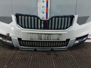 бампер передний Skoda Yeti 1 поколение [рестайлинг] 2016, 1.2 л., бензин, МКПП, внедорожник 5 дв.