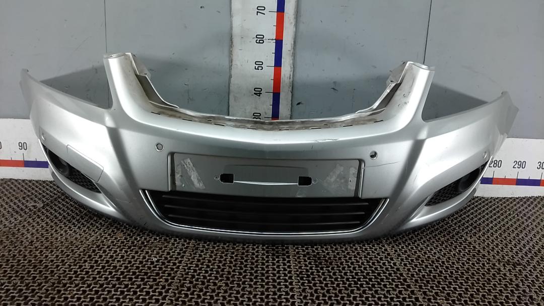 бампер передний Opel Zafira 3 поколение (C) 2011, 1.8 л., бензин, МКПП, минивэн - фото №1
