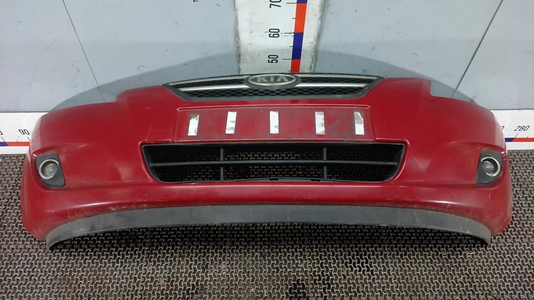бампер передний Kia Ceed 1 поколение 2008, 1.6 л., дизель, МКПП, хетчбэк 5 дв. - фото №1