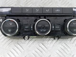 блок управления печки / климат-контроля Skoda Octavia 3 поколение (A7) 2014, 1.6 л., дизель, МКПП, хетчбэк 5 дв., 5E0907044K