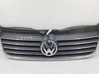 решетка радиатора Volkswagen Passat B5 [рестайлинг] 2002, чёрный, универсал, 3B0853651L