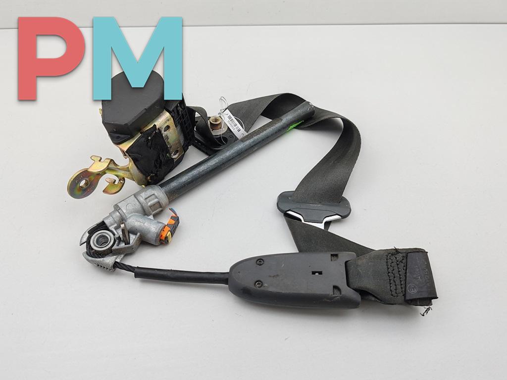 ремень безопасности Renault Megane 2 поколение 2004, 1.6 л., бензин, МКПП, чёрный, универсал - фото №1