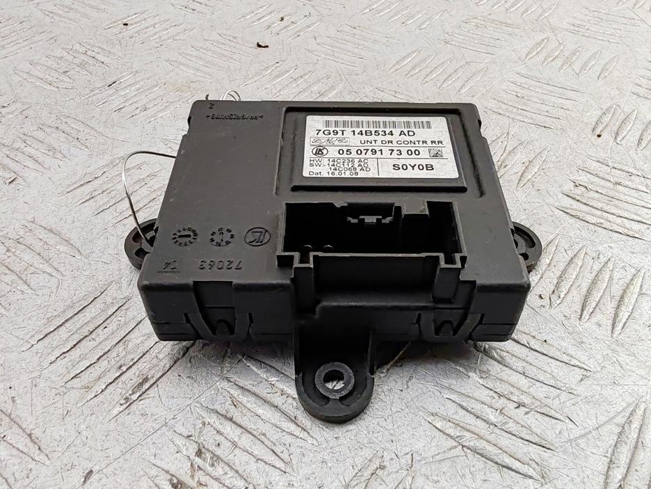 модуль управления двери Ford Mondeo 4 поколение 2008, 2.0 л., бензин, МКПП, чёрный, седан, 7G9T14B534AD - фото №1