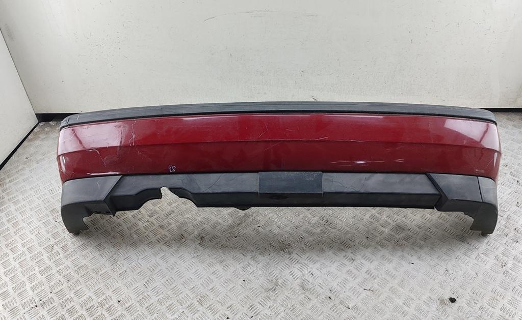 бампер задний Volkswagen Golf-3 1994, красный, хетчбэк 5 дв., 1H6807417H