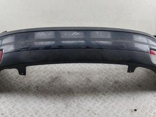бампер задний Ford Focus 2 поколение [рестайлинг] 2007, чёрный, хетчбэк 5 дв., 4M51A17906A