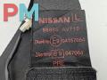 ремень безопасности Nissan Primera P12 2006, 1.8 л., бензин, МКПП, чёрный, универсал, 86885AV700 - фото №3