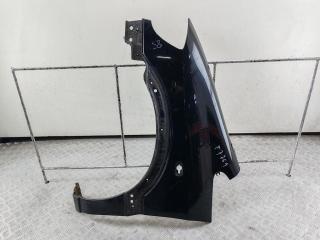 крыло переднее левое Opel Zafira 1 поколение (A) [рестайлинг] 2004, 2.2 л., бензин, АКПП, чёрный, минивэн