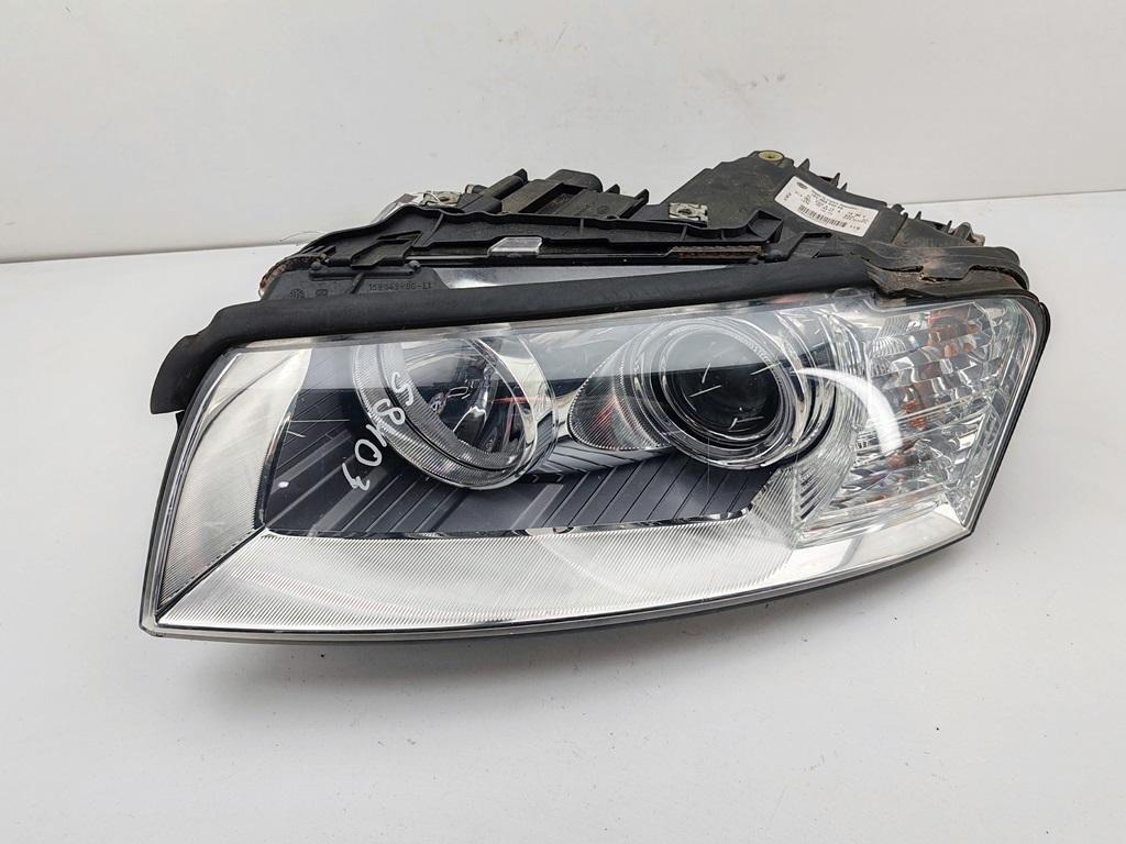 фара левая Audi A8 D3 2003, 4.2 л., бензин, АКПП, синий, седан, 1EL00854055