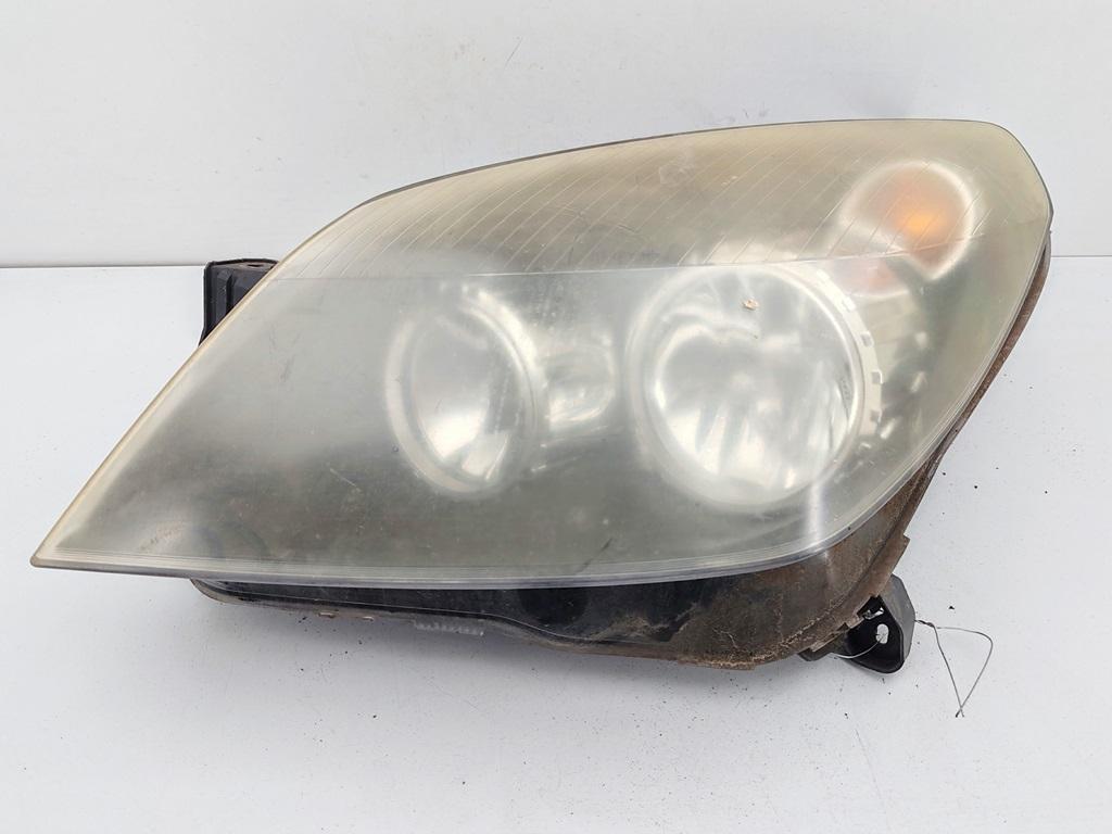 фара левая Opel Astra H 2005, 1.6 л., бензин, МКПП, зелёный, универсал, 24451032
