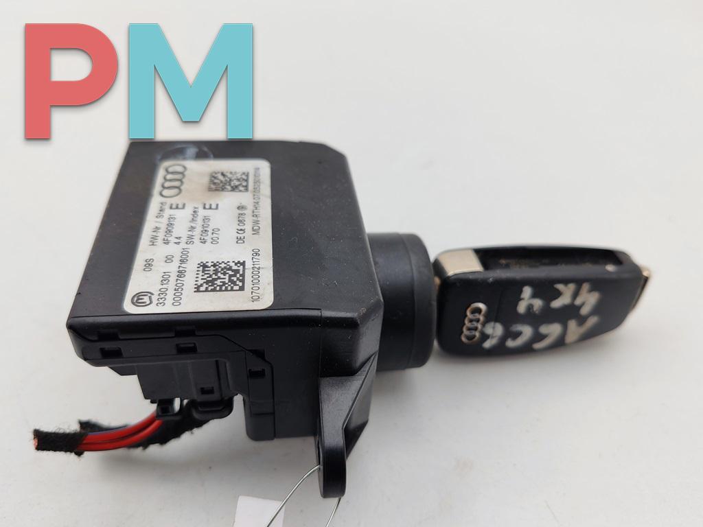 замок зажигания Audi A6 4F/C6 2006, 3.2 л., бензин, АКПП, серый, седан, 4F0909131E - фото №1