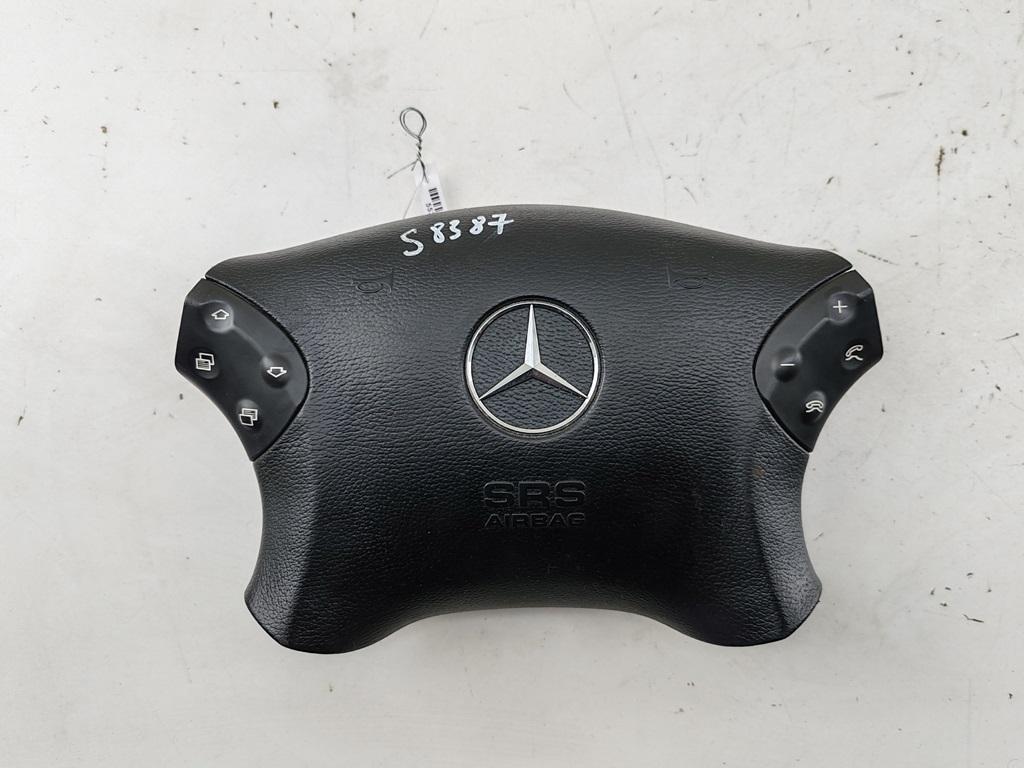 подушка безопасности водителя Mercedes-Benz C W203 2003, 2.2 л., дизель, МКПП, серый, седан, 2034601898