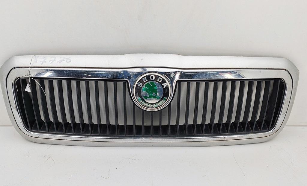 решетка радиатора Skoda Octavia mk1 (A4 1U) 2001, серый, универсал, 1U0853651