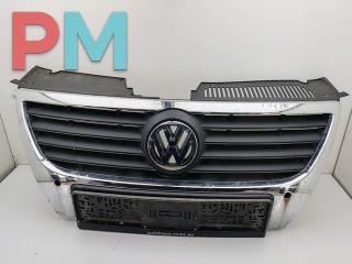 решетка радиатора Volkswagen Passat B6 2005, серый, универсал, 3C0853651