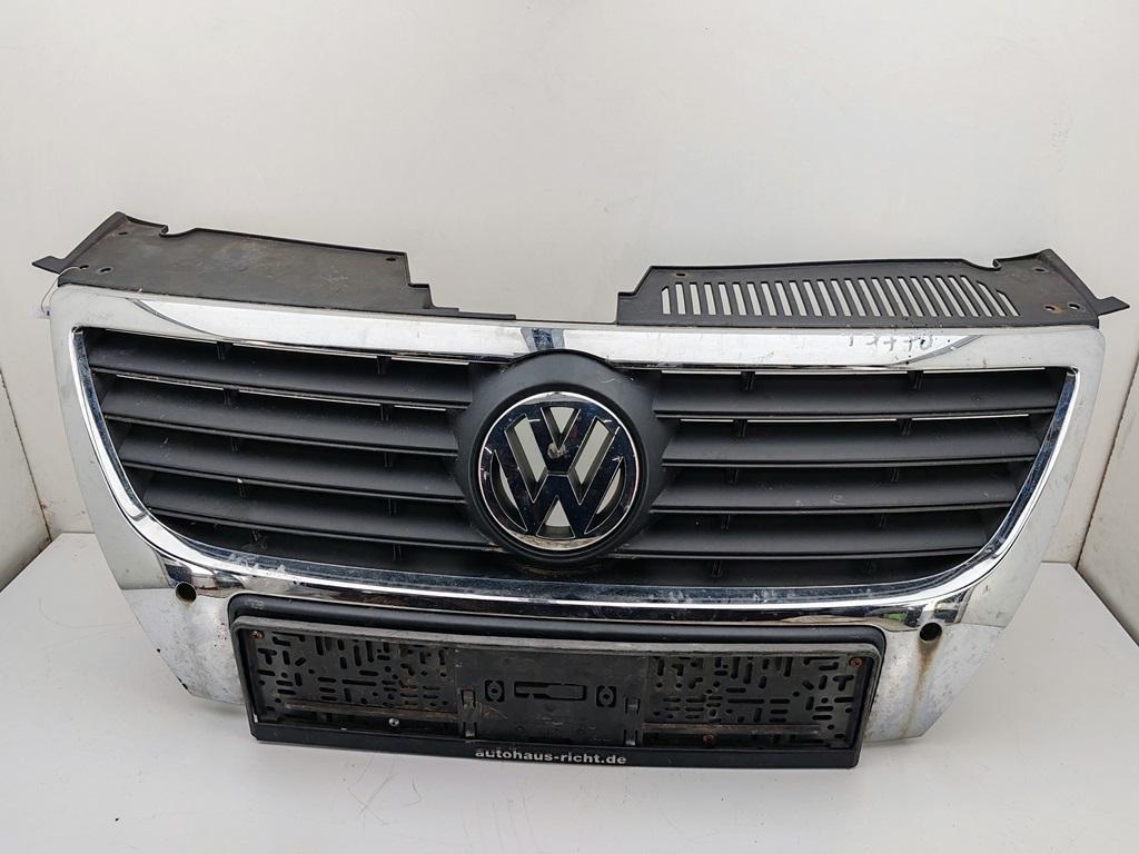 решетка радиатора Volkswagen Passat B6 2005, серый, универсал, 3C0853651