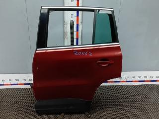 дверь задняя левая Volkswagen Tiguan 1 поколение 2010, 2.0 л., дизель, МКПП, внедорожник 5 дв.