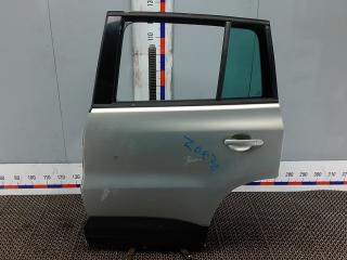 дверь задняя левая Volkswagen Tiguan 1 поколение 2008, 2.0 л., дизель, МКПП, внедорожник 5 дв.