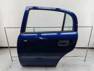 дверь сдвижная Opel Astra G 2003, синий, хетчбэк 5 дв.