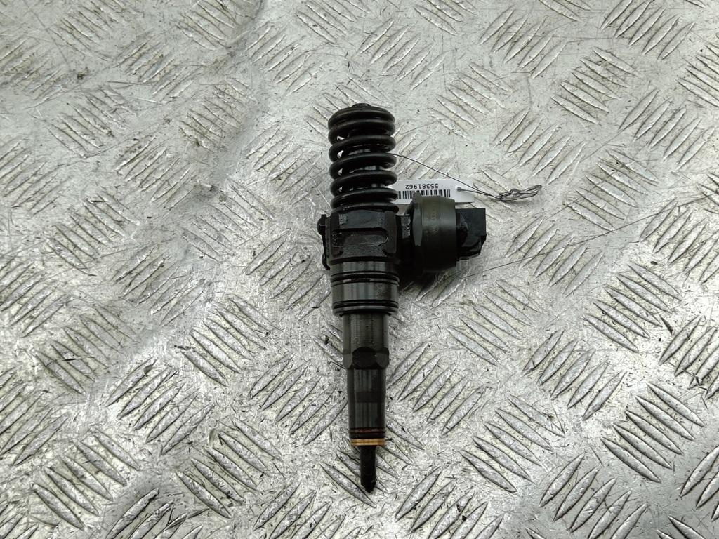 форсунка Volkswagen Touran 2005, 1.9 л., дизель, МКПП, серый, минивэн, 038130073AG, 0414720215