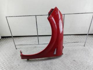 крыло переднее левое Renault Scenic 2 поколение 2004, 1.6 л., бензин, МКПП, красный, минивэн, 8200020568