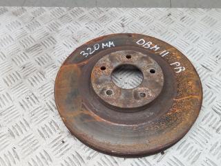 диск тормозной передний Nissan Qashqai 2 поколение 2013, 1.6 л., дизель, МКПП, внедорожник 5 дв.