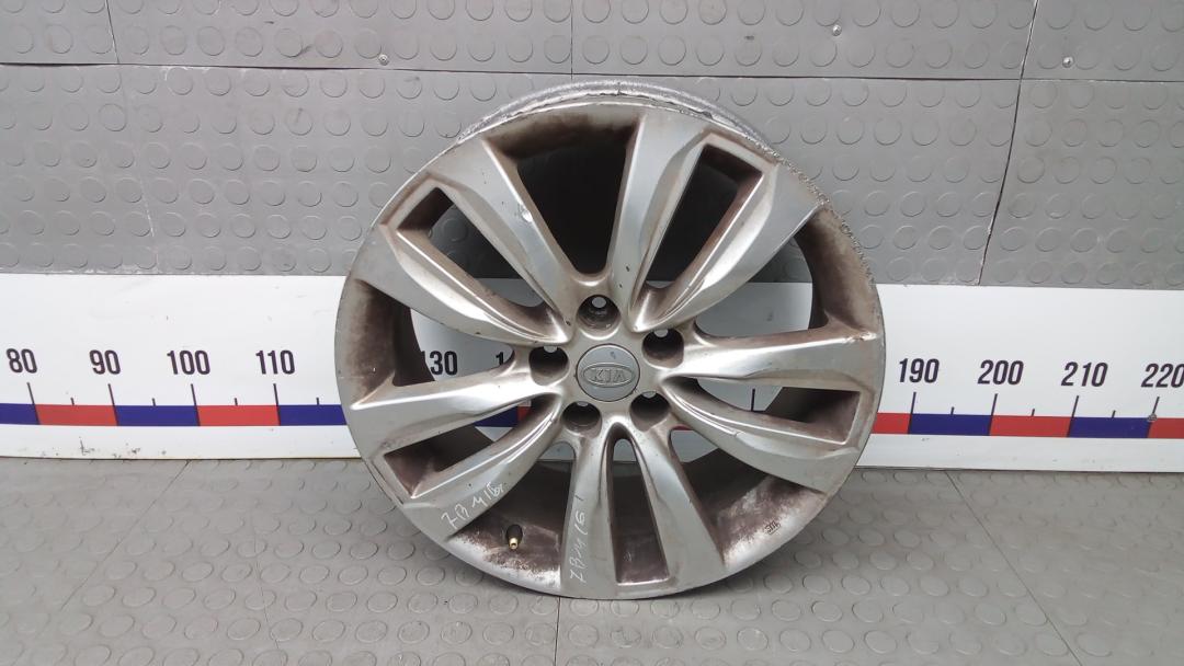 диск литой Kia Sorento 2 поколение 2010, 2.2 л., дизель, АКПП, внедорожник 5 дв., 529102P180 - фото №1