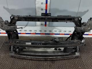 Передняя панель крепления облицовки (телевизор) Hyundai Tucson 3 поколение [рестайлинг] 2018, 1.6 л., бензин, МКПП, внедорожник 5 дв.