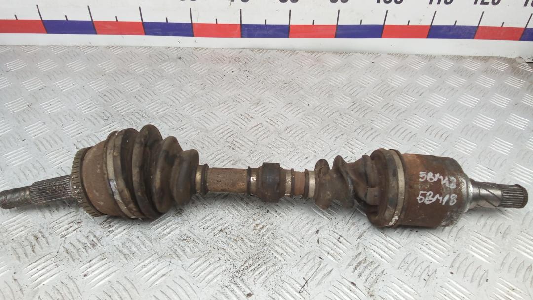 полуось передняя левая (приводной вал, ШРУС) Nissan X-Trail 2006, 2.2 л., DCi, дизель, МКПП, внедорожник 5 дв.