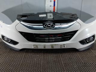 бампер передний Hyundai ix35 1 поколение [рестайлинг] 2014, 1.6 л., бензин, МКПП, внедорожник 5 дв.