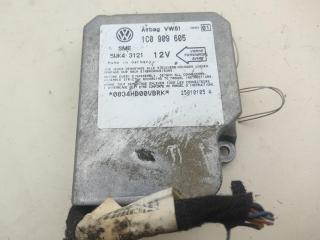 блок AirBag SEAT Alhambra 1 поколение [рестайлинг] 2001, 1.9 л., дизель, МКПП, чёрный, минивэн, 1C0909605