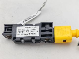 датчик AirBag Audi A8 D3/4E 2003, 4.2 л., бензин, АКПП, синий, седан, 4B0959643C
