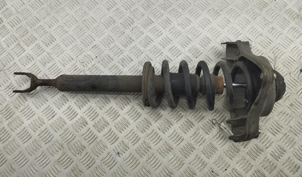 стойка передняя Audi A6 4F/C6 2006, 3.0 л., дизель, АКПП, серый, седан, 4F0413031AM - фото №1