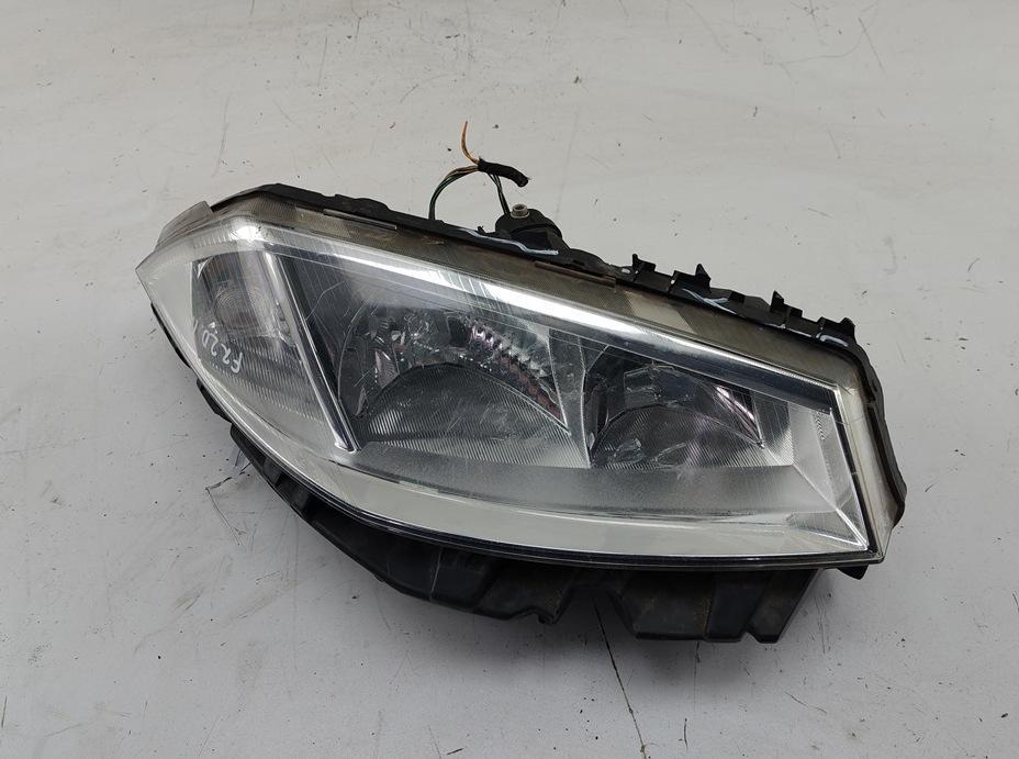 фара правая Renault Megane 2 поколение 2004, 1.6 л., бензин, МКПП, серый, универсал, 7701064017 - фото №1