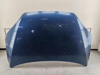 капот Ford Focus 2 поколение 2005, 1.6 л., i, бензин, МКПП, синий, хетчбэк 3 дв.