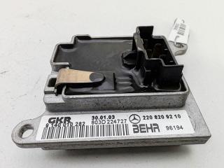 сопротивление печки Mercedes-Benz M-Class ML W163 2003, 2.7 л., дизель, АКПП, синий, внедорожник 5 дв., 2208209210