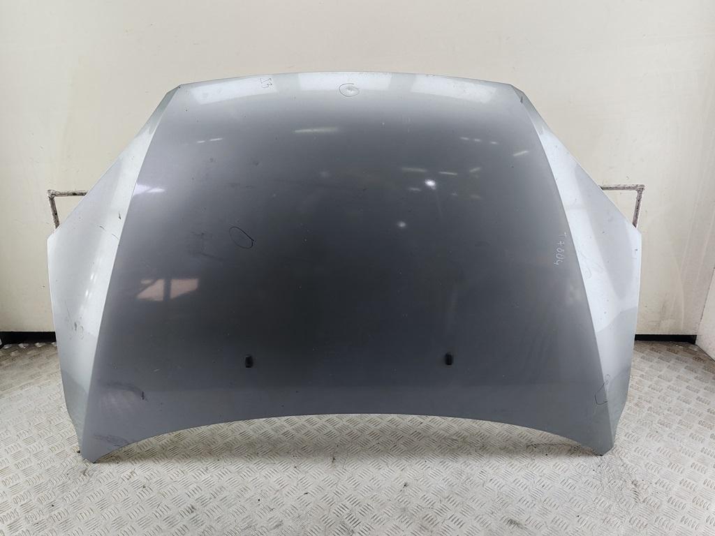 капот Ford Focus 2 поколение 2004, 1.6 л., i, бензин, МКПП, серый, хетчбэк 5 дв. - фото №1