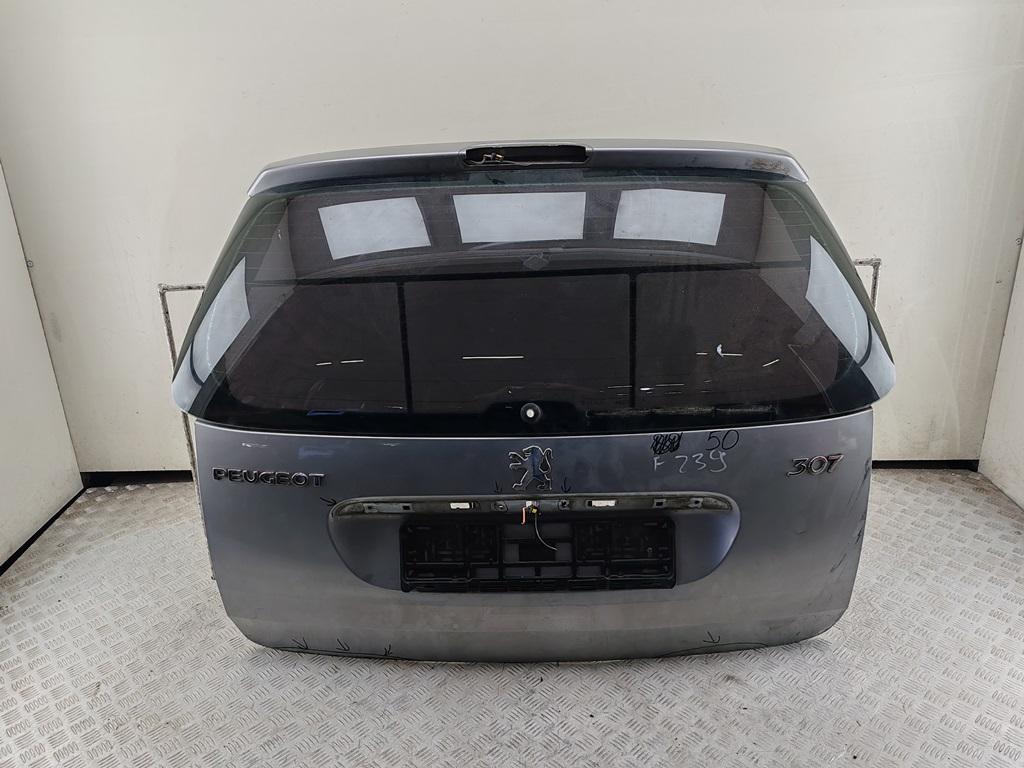 крышка багажника Peugeot 307 1 поколение 2002, серый, универсал - фото №1