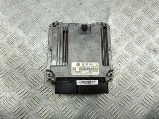 ЭБУ Volkswagen Transporter T5 [рестайлинг] 2013, 2.0 л., дизель, АКПП, белый, микроавтобус, 03L907309L, 0281017554