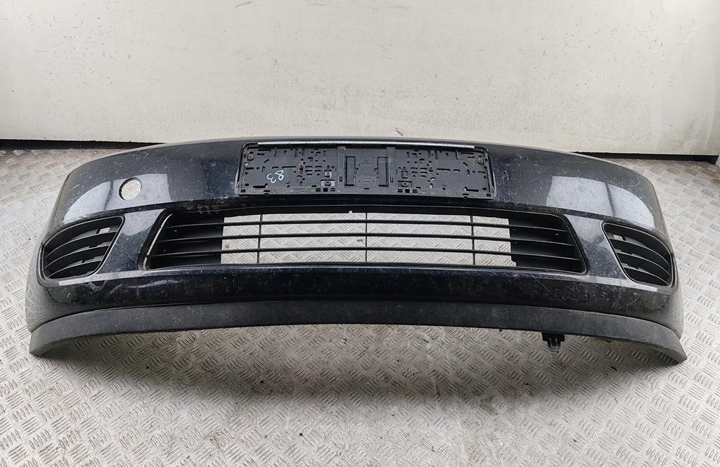 бампер передний Ford Fiesta 5 поколение 2004, i, бензин, чёрный, хетчбэк 5 дв., 2S6117K819 - фото №1