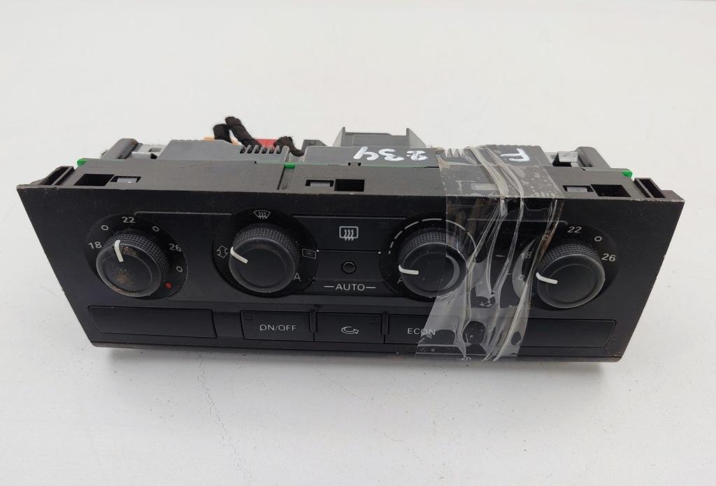 блок управления печки / климат-контроля Audi A6 4F/C6 2007, 2.7 л., дизель, АКПП, серый, универсал, 4F1820043T - фото №1