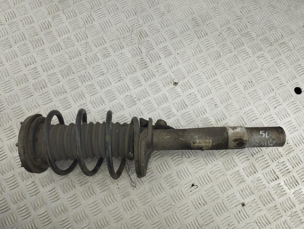 стойка передняя BMW 7 серия E65/E66/E67 2004, 3.0 л., дизель, АКПП, чёрный, седан, 6753188 - фото №1