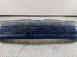 бампер задний Renault Clio 2 поколение [2-й рестайлинг] 2003, синий, хетчбэк 3 дв.