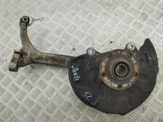 Кулак (корпус ступицы) передний левый Audi A4 B7 2006, 2.0 л., TFSI, бензин, МКПП, чёрный, универсал