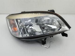 фара правая Opel Zafira 1 поколение (A) [рестайлинг] 2004, 2.2 л., дизель, МКПП, чёрный, минивэн, 89100055