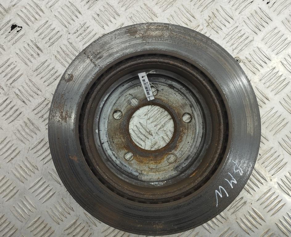 диск тормозной задний BMW 3 серия E90/E91/E92/E93 2007, 2.0 л., бензин, МКПП, красный, универсал - фото №1