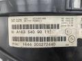 приборная панель Mercedes-Benz M-Class ML W163 2004, 2.7 л., дизель, АКПП, чёрный, внедорожник 5 дв., 1635409011 - фото №6