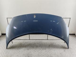 капот Renault Scenic 2 поколение [рестайлинг] 2006, 2.0 л., бензин, АКПП, синий, минивэн