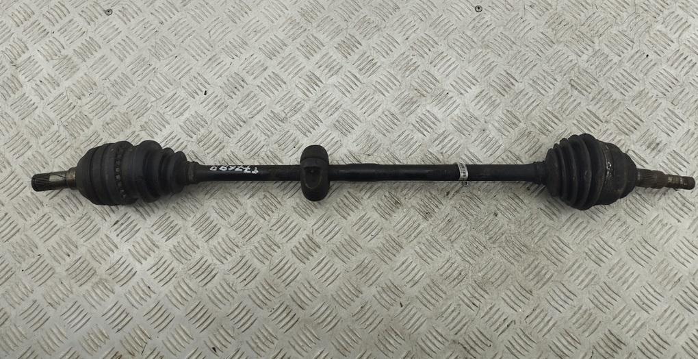 полуось передняя правая (приводной вал, ШРУС) Opel Zafira A 2004, 2.2 л., бензин, АКПП, чёрный, минивэн