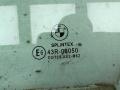 стекло двери передней левой BMW 5 серия E60/E61 2003, 3.0 л., бензин, АКПП, серый, седан - фото №2