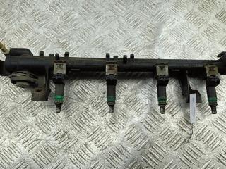 Форсунка топливная (комплект) Ford Focus 2 поколение 2005, 1.6 л., i, бензин, МКПП, серый, хетчбэк 3 дв., 98MF9F593BC